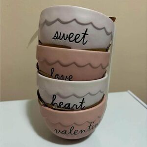 Rae Dunn Small Ceramic Bowl Set